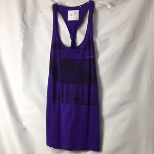 G-Star Women’s Purple Raw Design Tank Top Athletic Shirt Size S Like-New